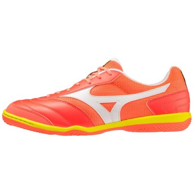 Zapatillas de Fútbol Sala Mizuno Morelia Sala Club IN Hombre Coral / Blancos - Chile M619ETGLZQ